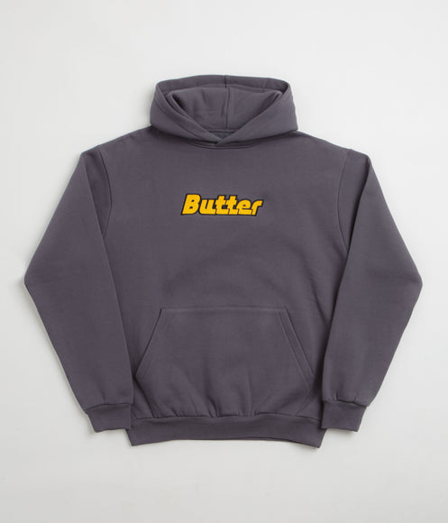 Butter Goods Transit Hoodie - Lead Blue