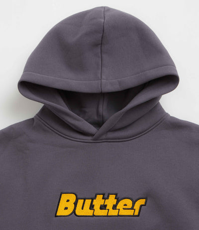 Butter Goods Transit Hoodie - Lead Blue