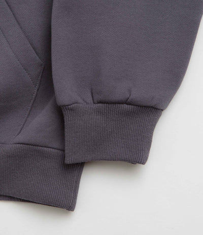 Butter Goods Transit Hoodie - Lead Blue