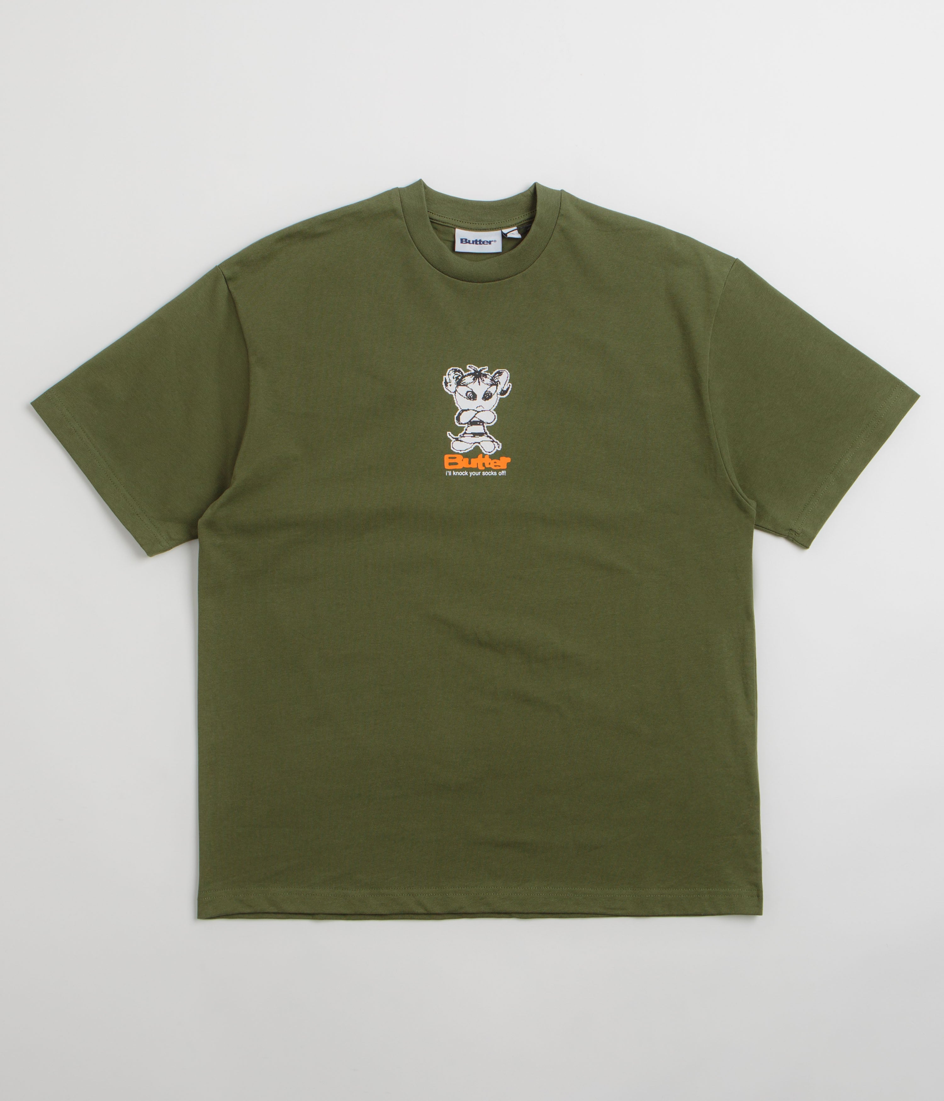 Butter Goods Vexed T-Shirt - Army