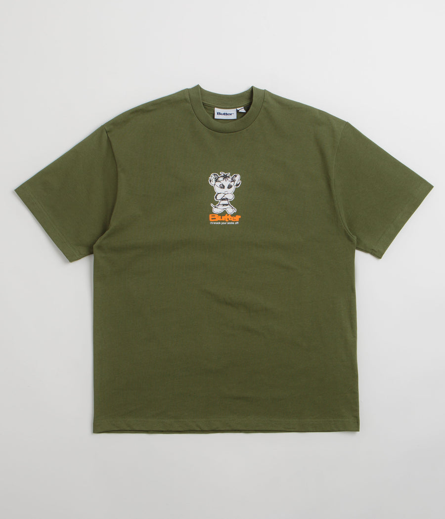 Butter Goods Vexed T-Shirt - Army