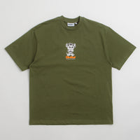 Butter Goods Vexed T-Shirt in Army thumbnail