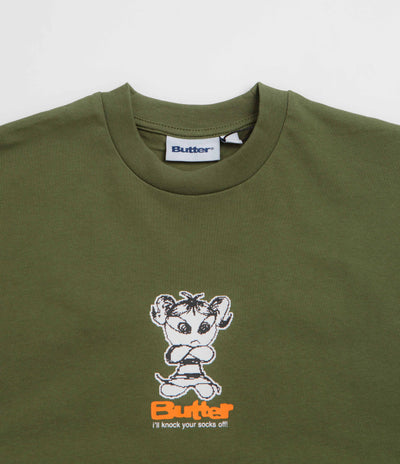 Butter Goods Vexed T-Shirt in Army