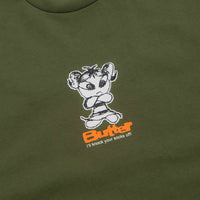 Butter Goods Vexed T-Shirt in Army thumbnail