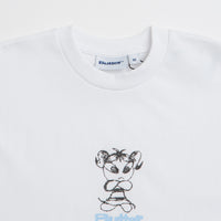 Butter Goods Vexed T-Shirt in White thumbnail