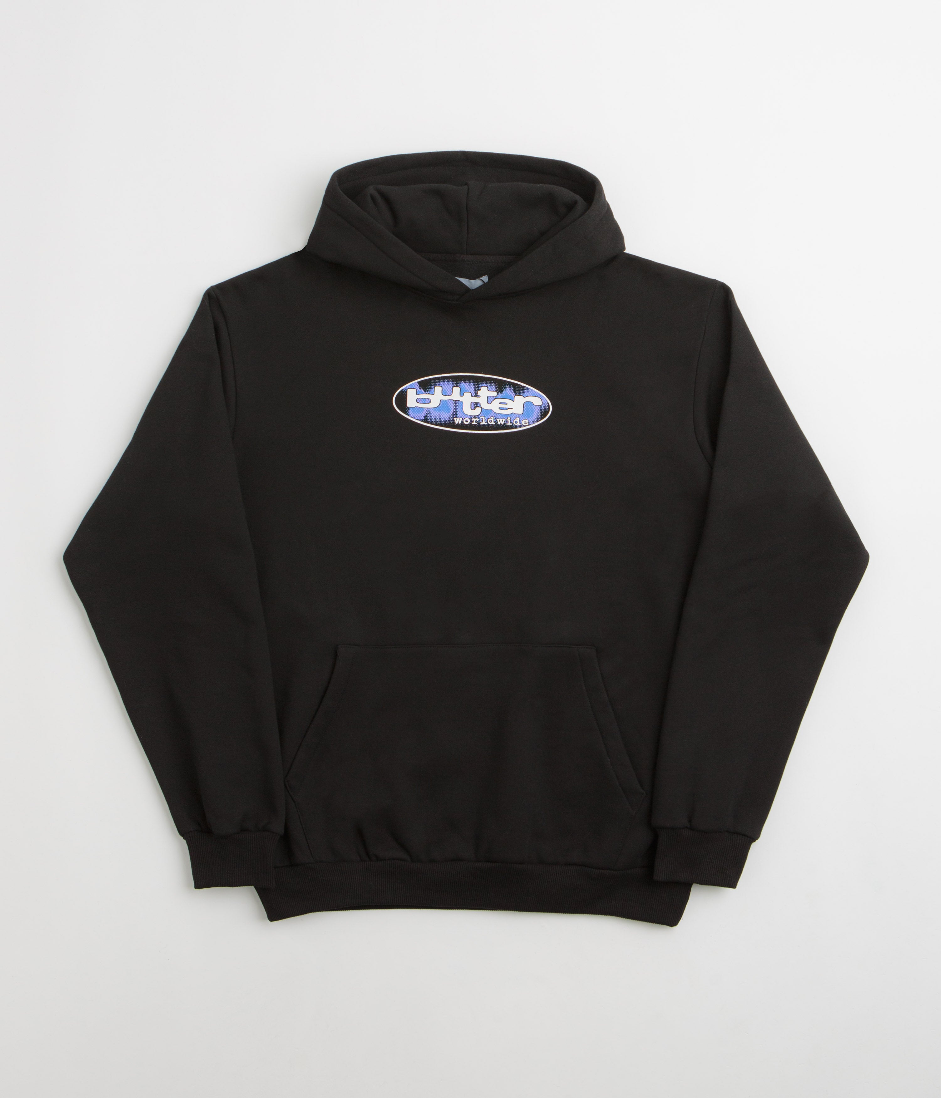 Butter Goods Vortex Hoodie in Black