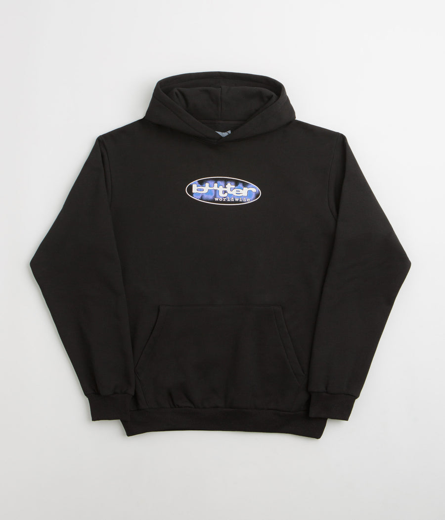 Butter Goods Vortex Hoodie in Black