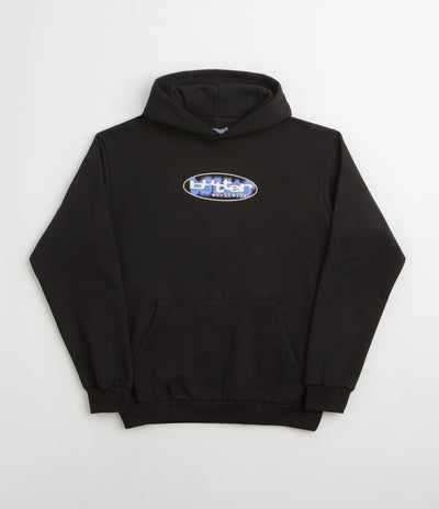 Butter Goods Vortex Hoodie in Black