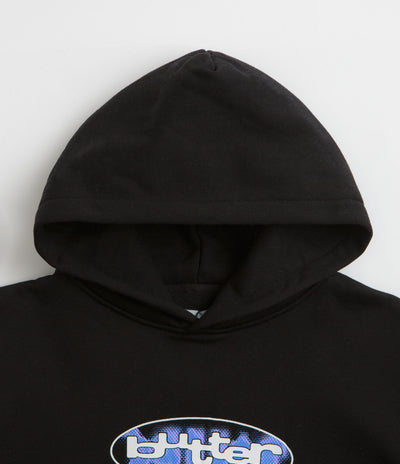 Butter Goods Vortex Hoodie in Black