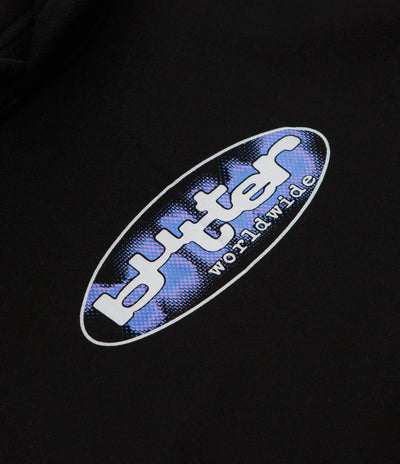 Butter Goods Vortex Hoodie in Black
