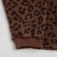 Butter Goods Waffle Long Sleeve T-Shirt in Leopard thumbnail