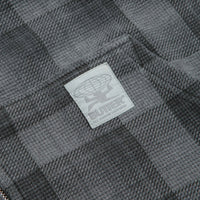 Butter Goods Waffle Zip-Thru Hoodie - Grey Plaid thumbnail