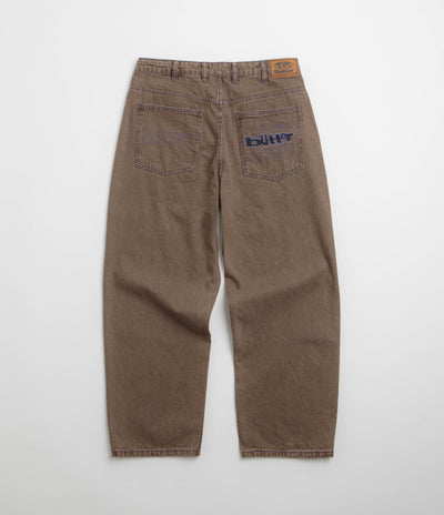 Butter Goods Warped Jeans - Washed Brown
