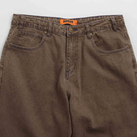 Butter Goods Warped Jeans - Washed Brown thumbnail