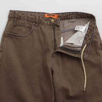 Butter Goods Warped Jeans - Washed Brown thumbnail