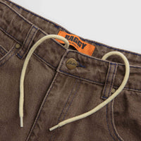 Butter Goods Warped Jeans - Washed Brown thumbnail