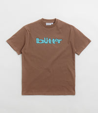 Butter Goods Warped T-Shirt in Brown