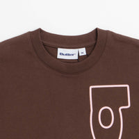 Butter Goods Warped T-Shirt - Chestnut thumbnail