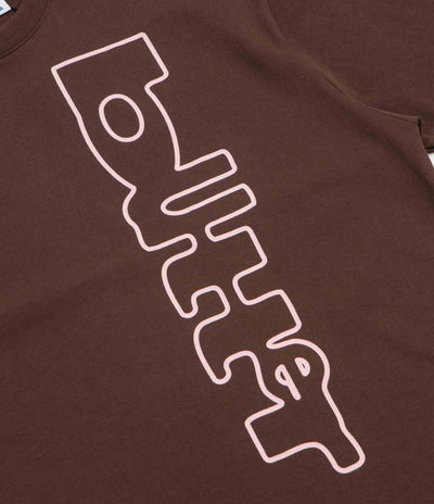 Butter Goods Warped T-Shirt - Chestnut