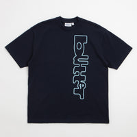 Butter Goods Warped T-Shirt - Navy thumbnail