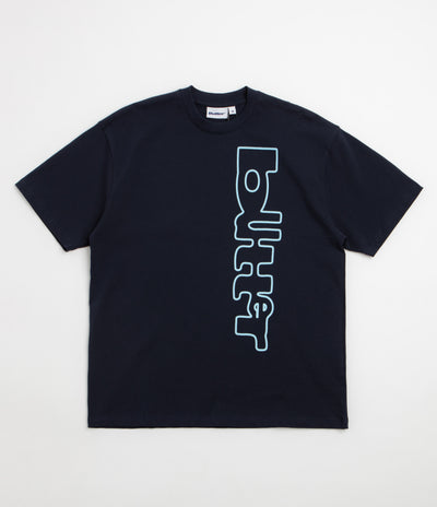 Butter Goods Warped T-Shirt - Navy