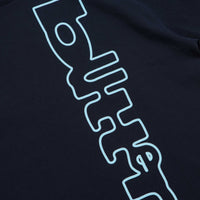 Butter Goods Warped T-Shirt - Navy thumbnail