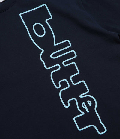 Butter Goods Warped T-Shirt - Navy