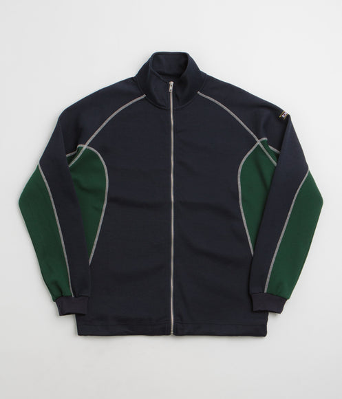 Butter Goods Warped Track Jacket - Navy