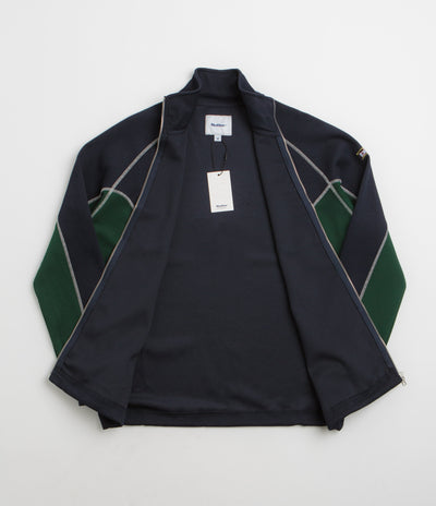 Butter Goods Warped Track Jacket - Navy