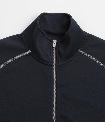 Butter Goods Warped Track Jacket - Navy