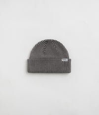 Butter Goods Washed Beanie in Black