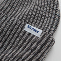 Butter Goods Washed Beanie - Black thumbnail