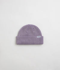 Butter Goods Washed Beanie in Grape
