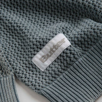 Butter Goods Washed Knitted Sweatshirt - Washed Navy thumbnail