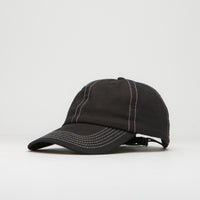 Butter Goods Washed Ripstop Cap in Black thumbnail