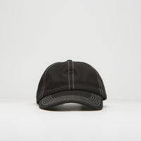 Butter Goods Washed Ripstop Cap in Black thumbnail