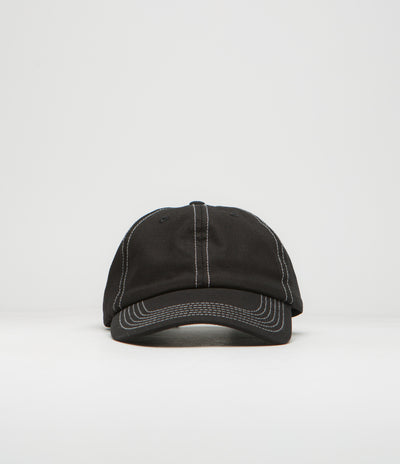 Butter Goods Washed Ripstop Cap - Black