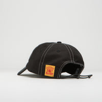 Butter Goods Washed Ripstop Cap in Black thumbnail