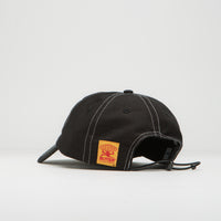 Butter Goods Washed Ripstop Cap - Black thumbnail