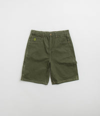 Butter Goods Weathergear Denim Shorts in Faded Army