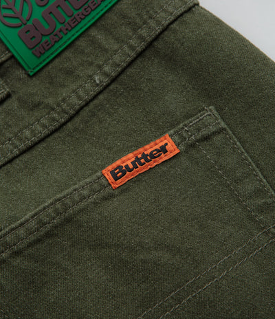 Butter Goods Weathergear Denim Shorts - Faded Army