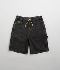 Butter Goods Weathergear Denim Shorts in Faded Black