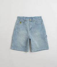 Butter Goods Weathergear Denim Shorts in Faded Blue