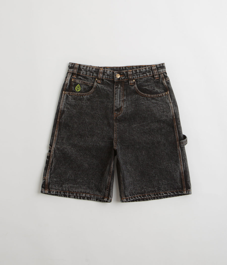 Butter Goods Weathergear Denim Shorts in Gunmetal