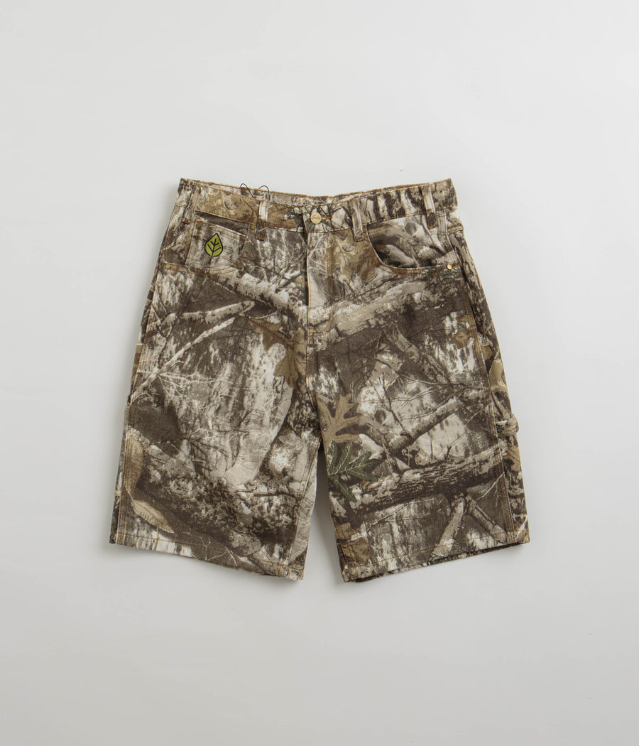 Butter Goods clothing shoe-care footwear cups office-accessories Blue belts xs Trunks Kids Shorts - Forest Camo