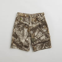 Butter Goods Weathergear Heavyweight Denim Shorts in Forest Camo thumbnail
