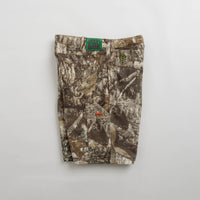Butter Goods Weathergear Heavyweight Denim Shorts in Forest Camo thumbnail