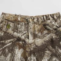 Butter Goods Weathergear Heavyweight Denim Shorts - Forest Camo thumbnail