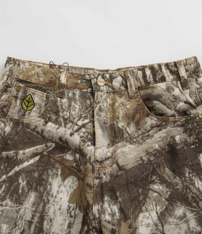 Butter Goods Weathergear Heavyweight Denim Shorts - Forest Camo