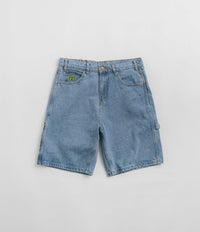 Butter Goods Weathergear Heavyweight Denim Shorts in Washed Indigo